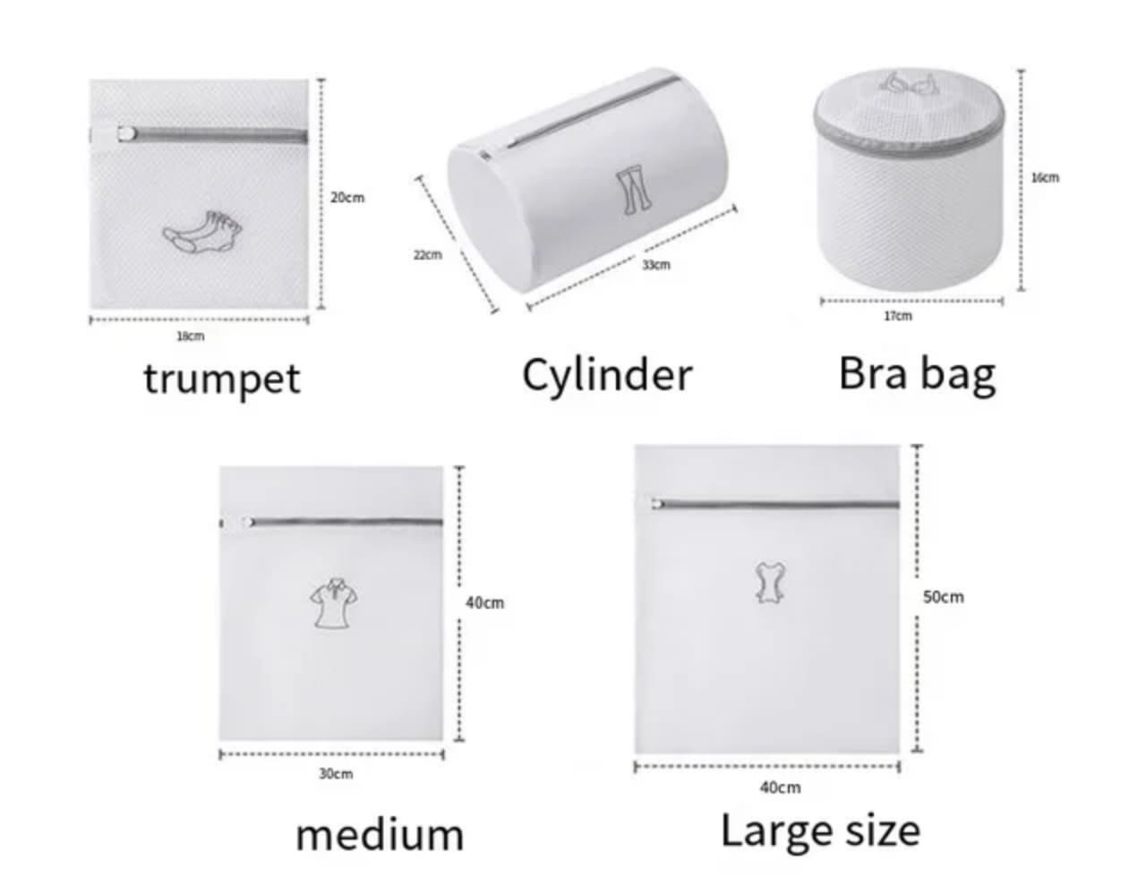 Honeycomb Meshed Laundry Bag