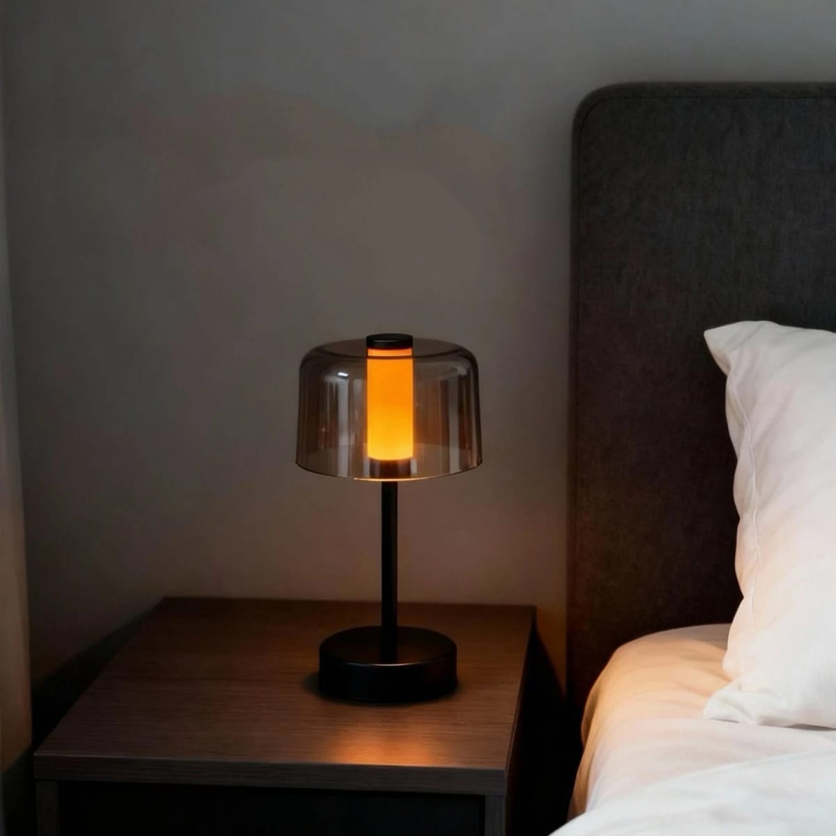 Touch control modern family able lamp