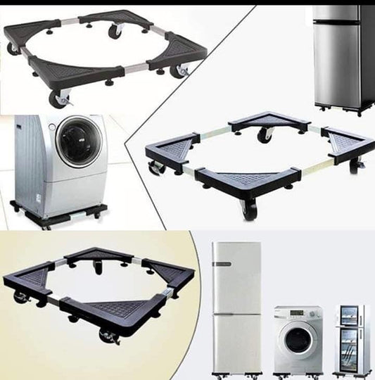 Adjustable fridge/ washing machine Trolley stand maximum size 56x56cm