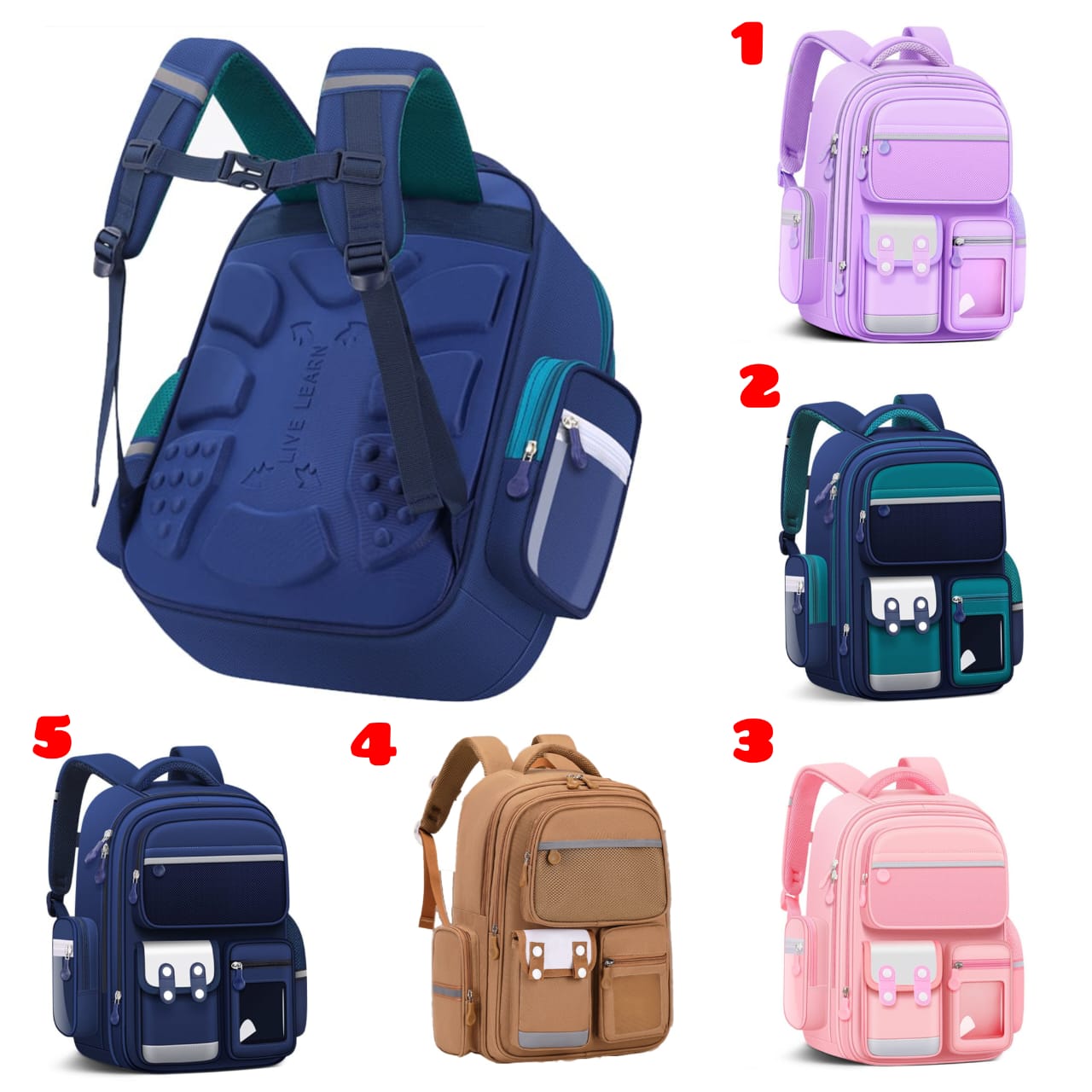 British Style,Academic Master Kids School Bag