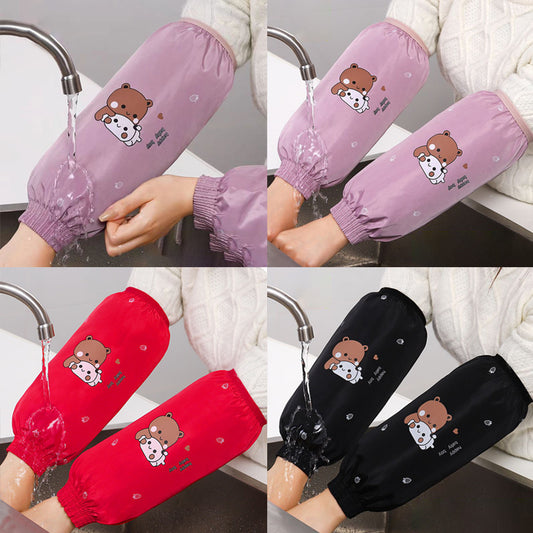 Dish washing waterproof hand arm covers