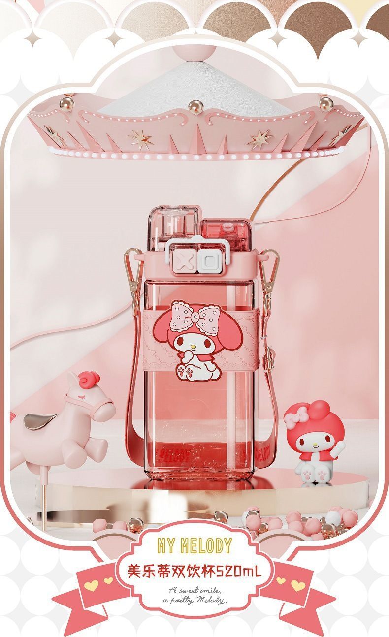 Disney Children's double drinking water bottle