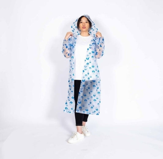 Full print/ floral rain coats for both kids & adults