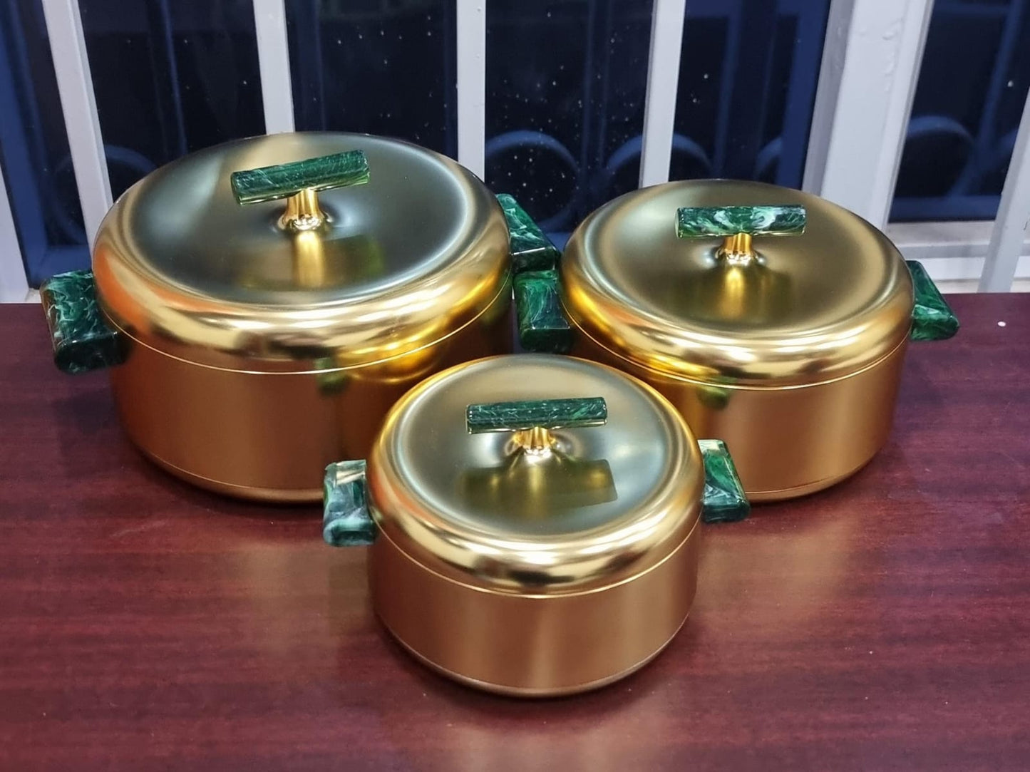 Unique High quality forever gold insulated hotpots