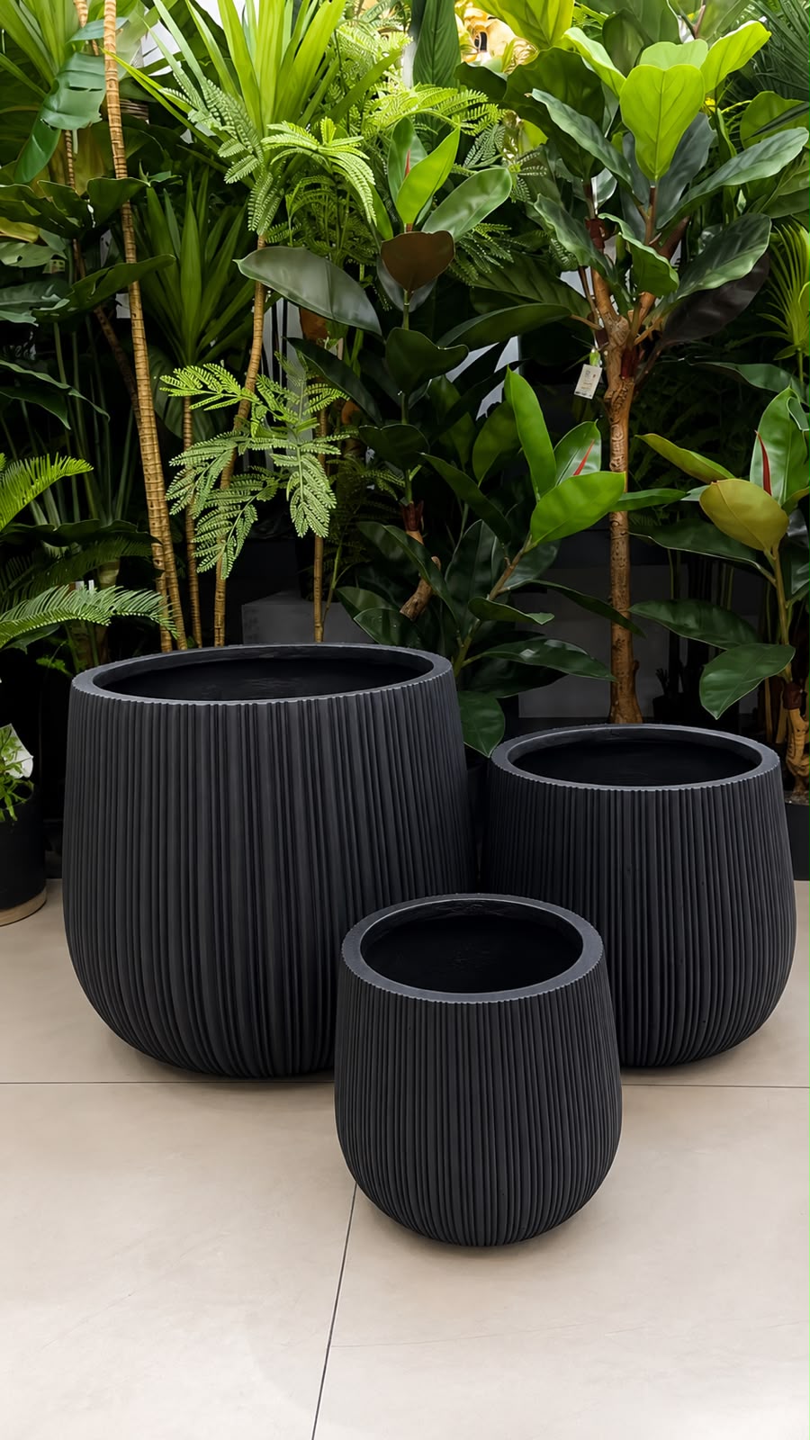 Luxury concrete planters