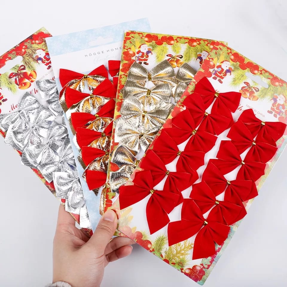 Assorted tree/wreath decorative bows