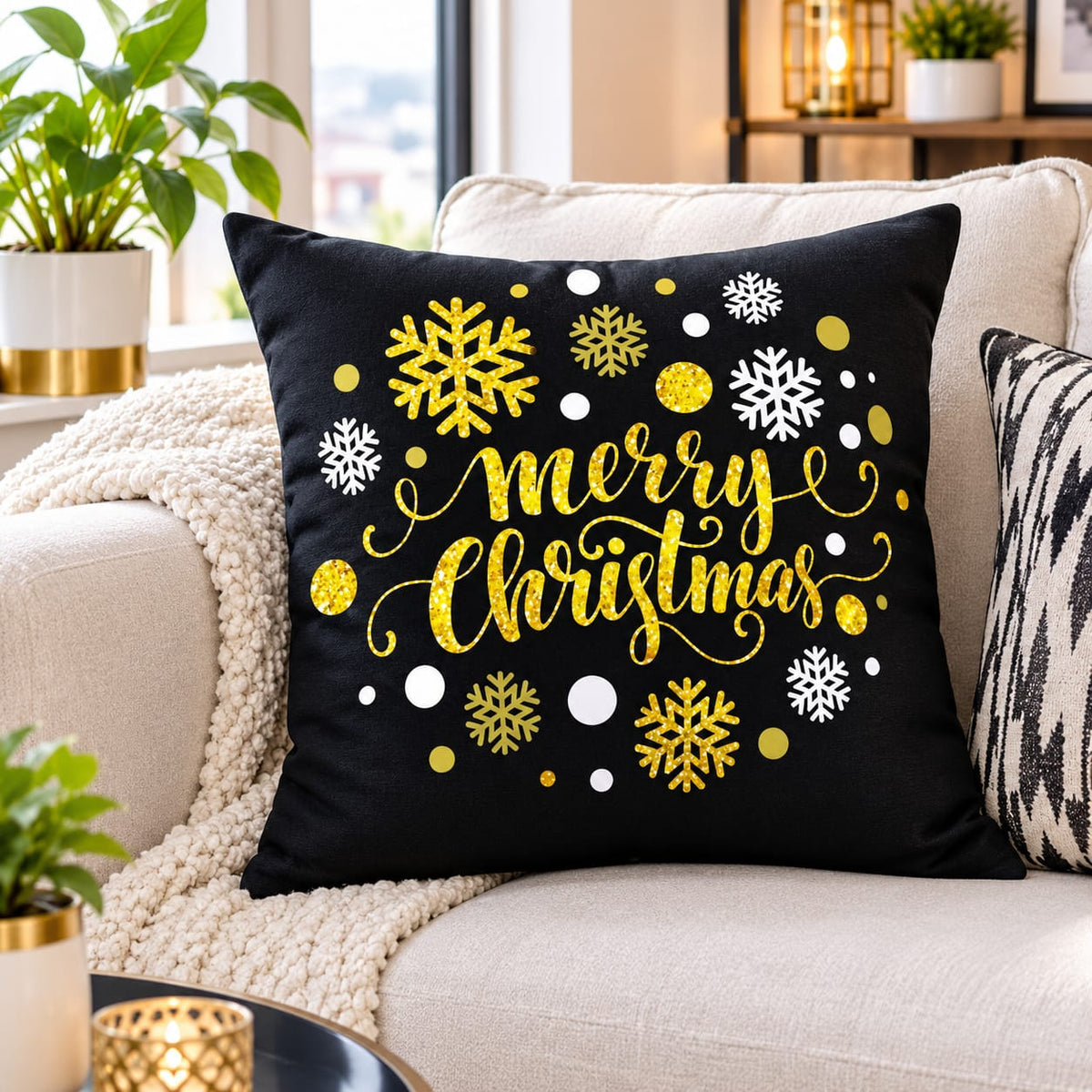 Christmas throw pillow covers