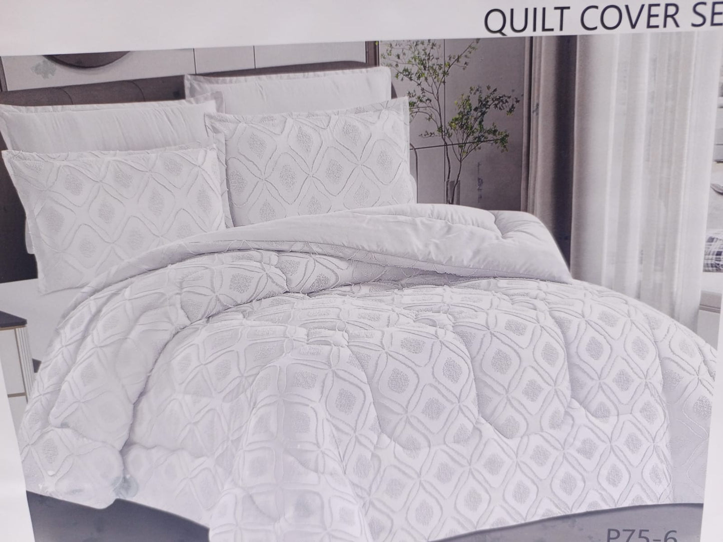 6 pcs Tufted Duvetcover