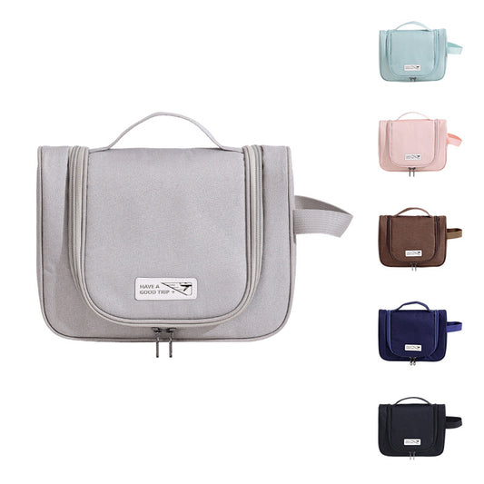 Portable travel cosmetic bag
