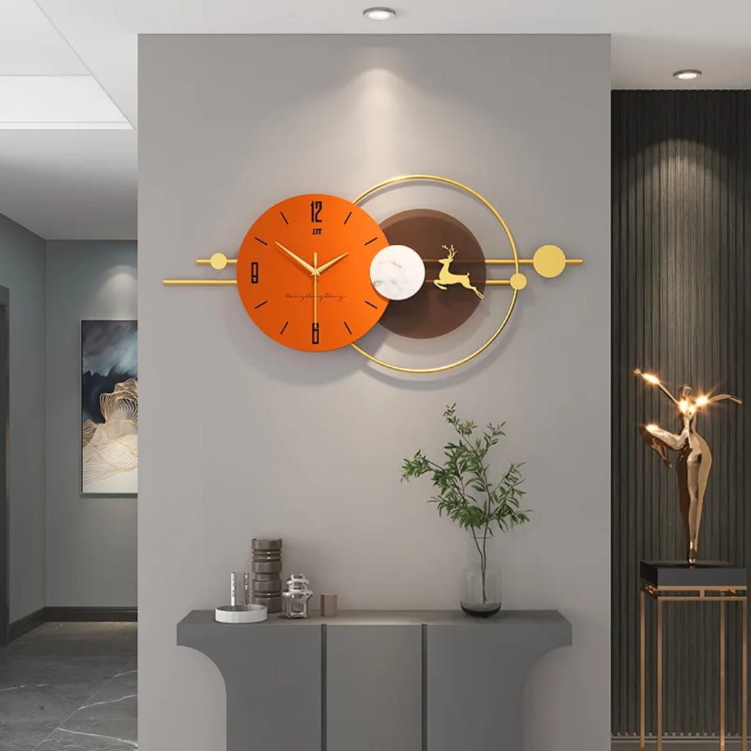 Modern minimalist wall clock