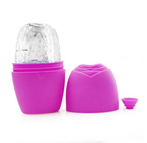 Reusable Ice Facial Roller Silicone Ice Cube Trays Upgraded Eye Face Massager