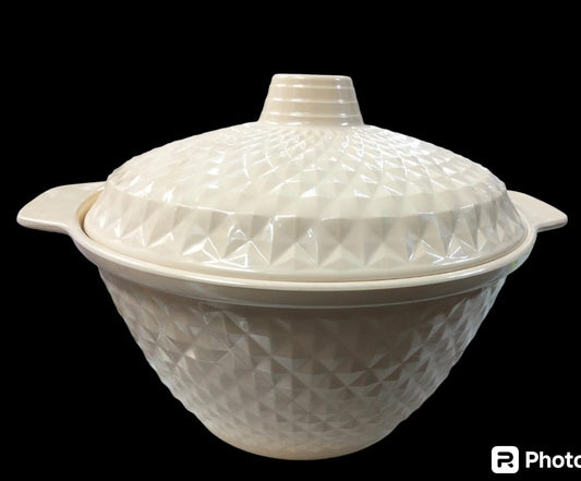 Melamine bowl with LID 10 inches diameter