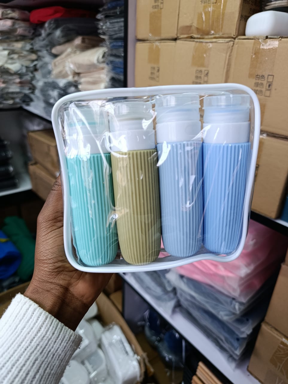 Silicone big capacity colourful travel lotion bottles