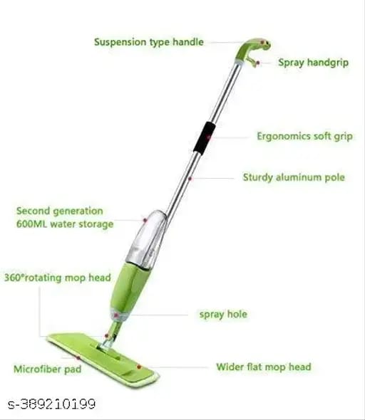 Microfiber spray mop