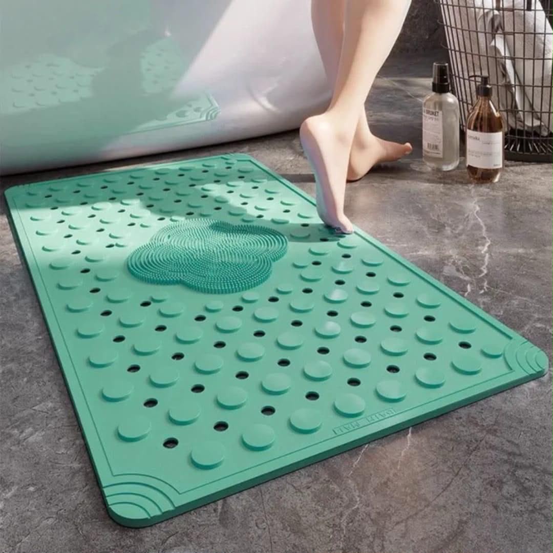 Antislip heavy duty bathroom mat