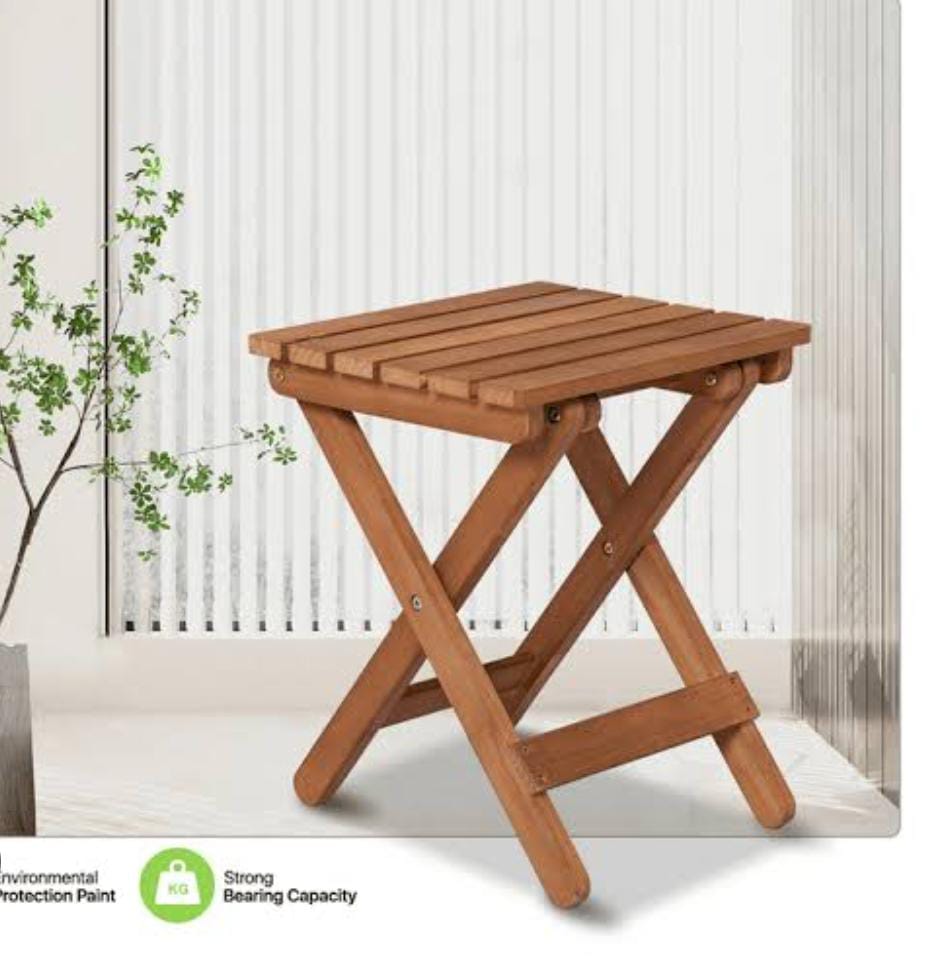 BAMBOO FOLDABLE STOOL