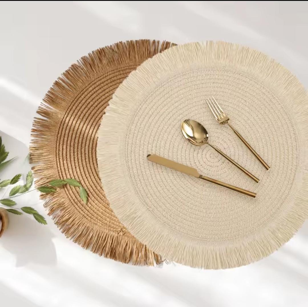 High quality woven table/place mats.