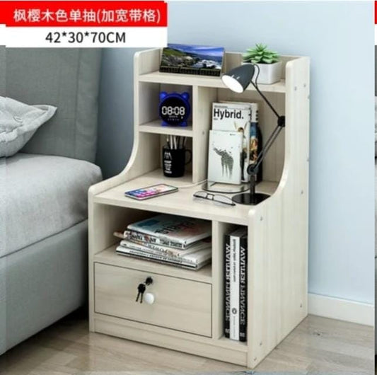 Modern bedside table storage cabinet