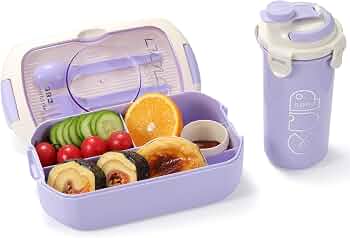 2 in 1 Lunch box with bottle