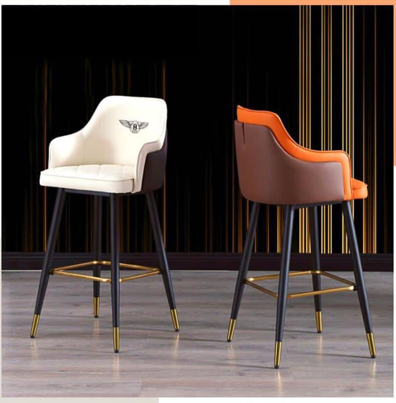 Bently Faux padded Counter stools