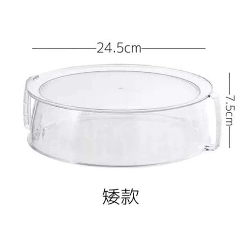 *2pcs transparent multipurpose stackable multi-layer food cover