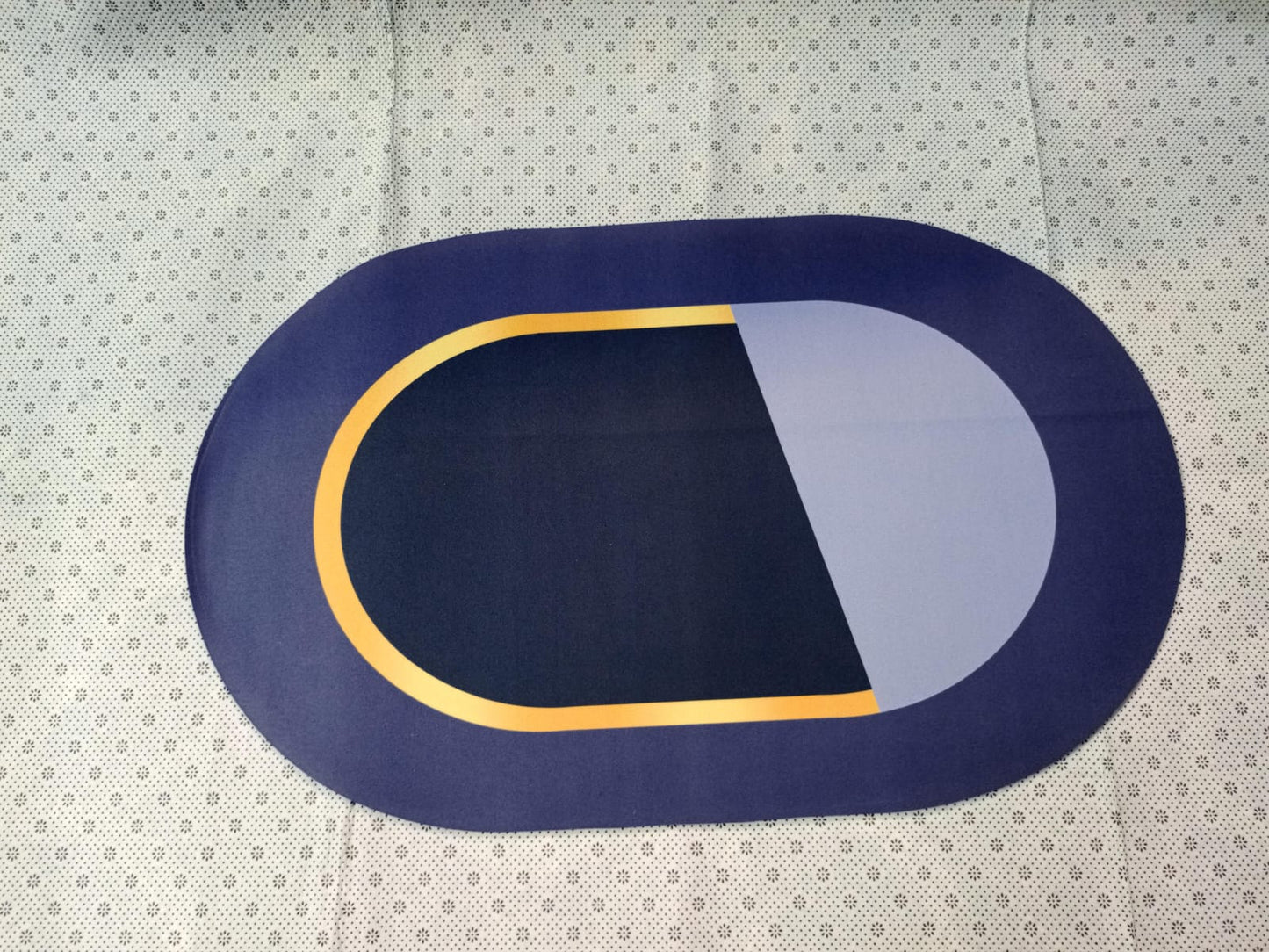 Super Absorbent oval rubber Mat