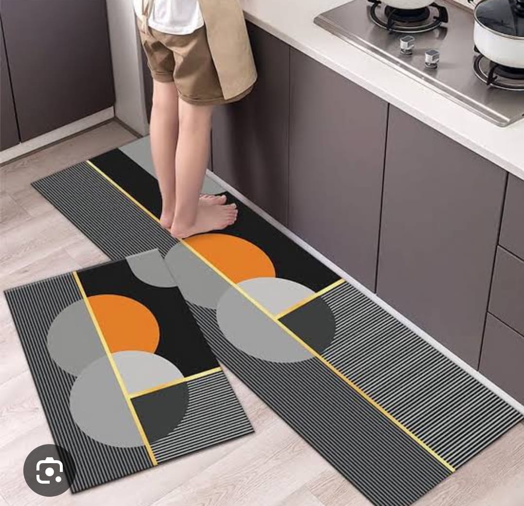 2 pcs Kitchen rubber Mats