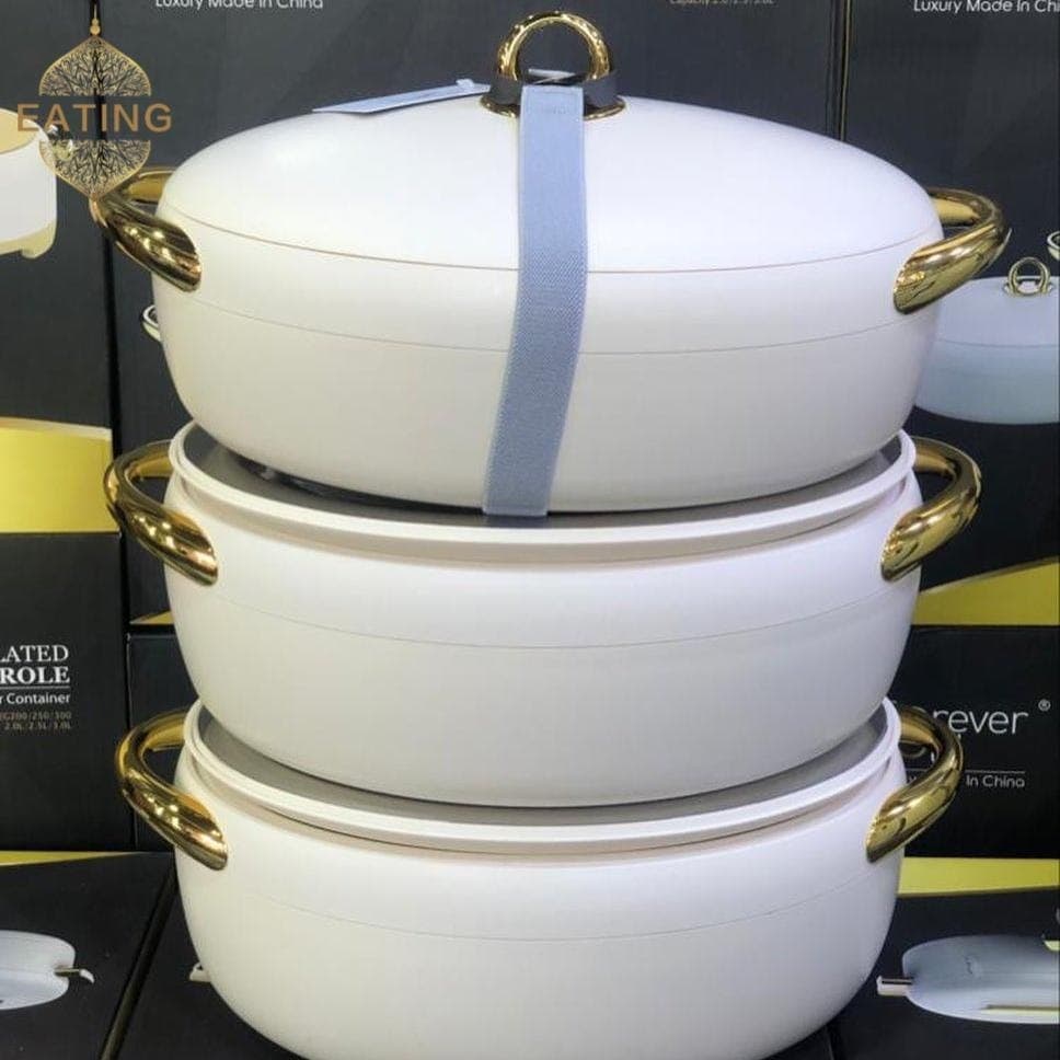 3pcs Arcadian Insulated Hotpot Set