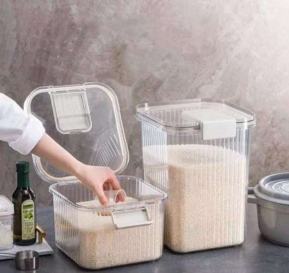 Acrylic big size cereal container