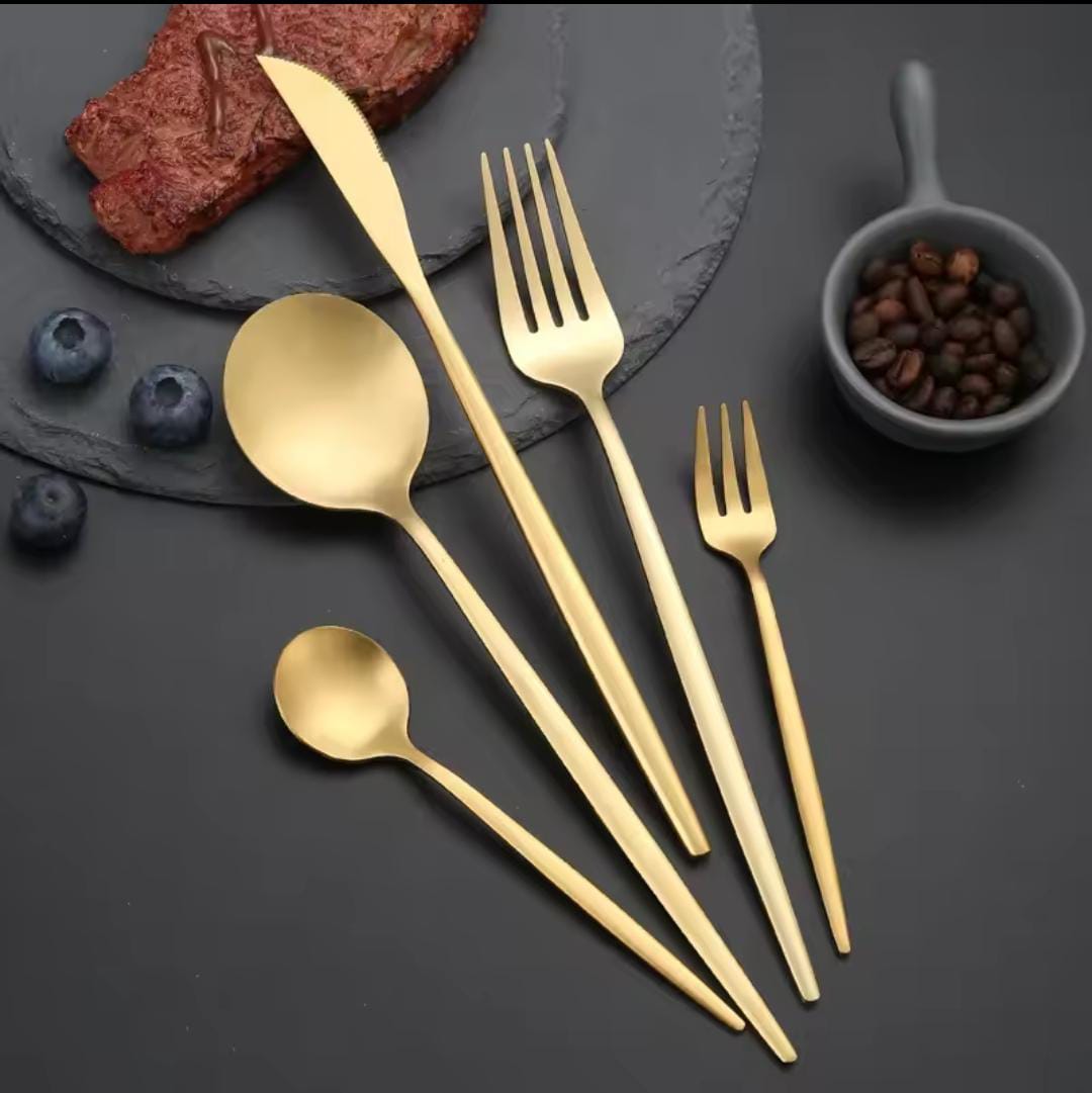 24pcs Luxury cutlery set stainless steel