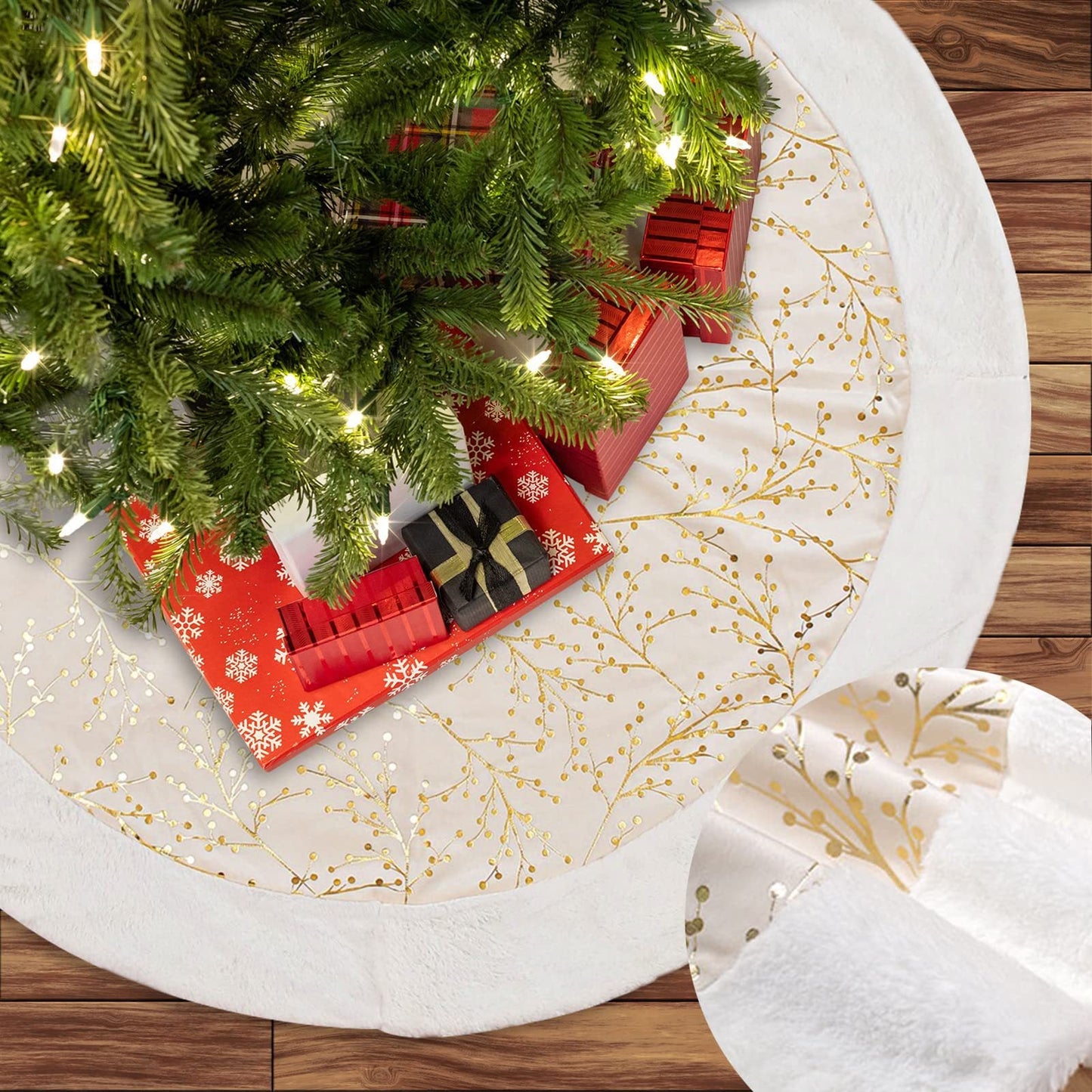 90CM CHRISTMAS TREE SKIRT