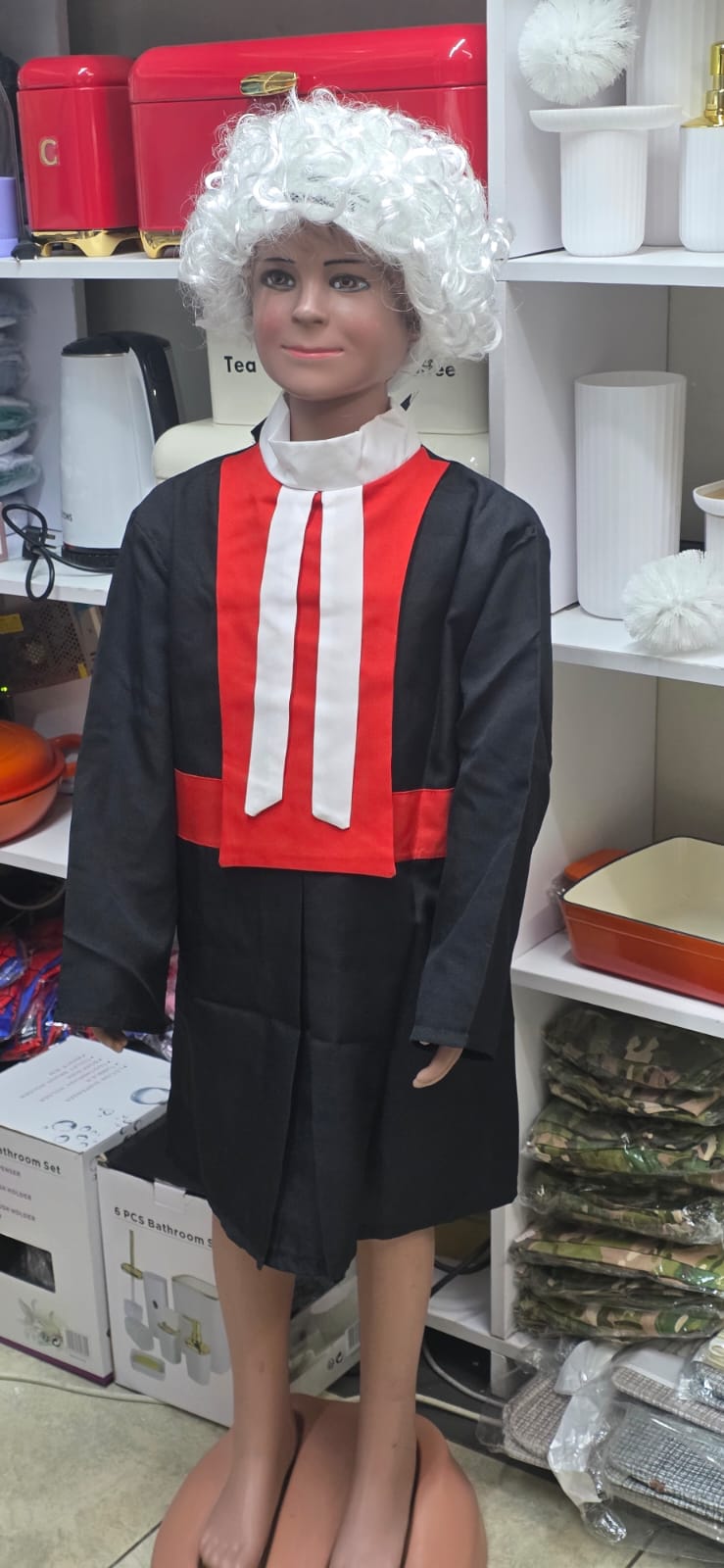 Professional kids lawyer costume