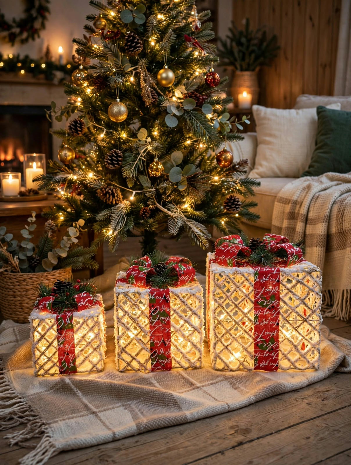 Christmas Light Gift Boxes