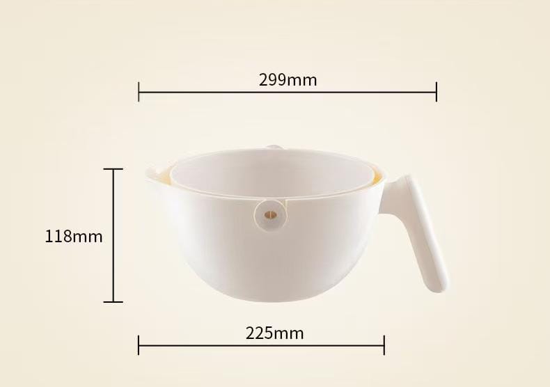 2-in-1 Vegetable Washing & Drainage Basket ✨