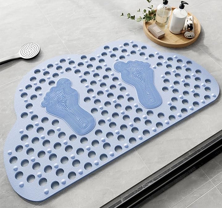 Cloud shape Rubber bathroom Antislip Mat