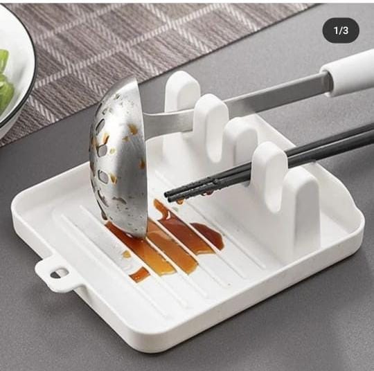 Spoon Rest With Lid Holder