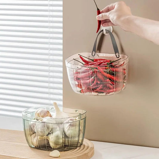 Large Capacity Wall-mounted Storage Basket