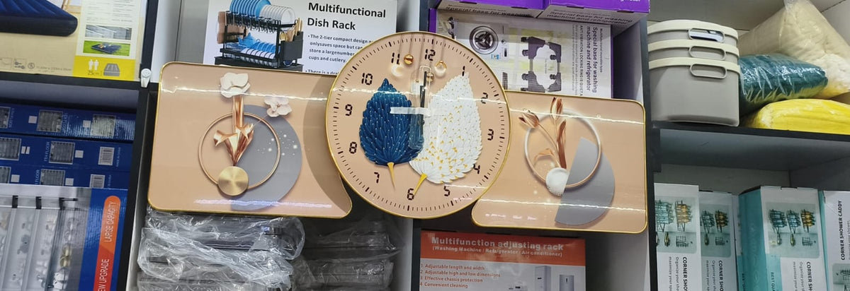 Modern 3-Piece Wall Clock