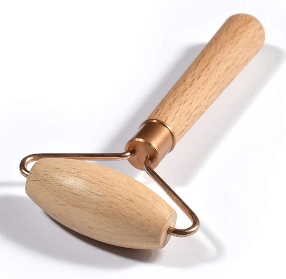 *Wooden Roller Face Massage Roller Body Eyes Neck Massager Tool For Face Anti Aging Anti Wrinkle, handheld ball facial meridian dredging and relaxation massage stick and hand massager