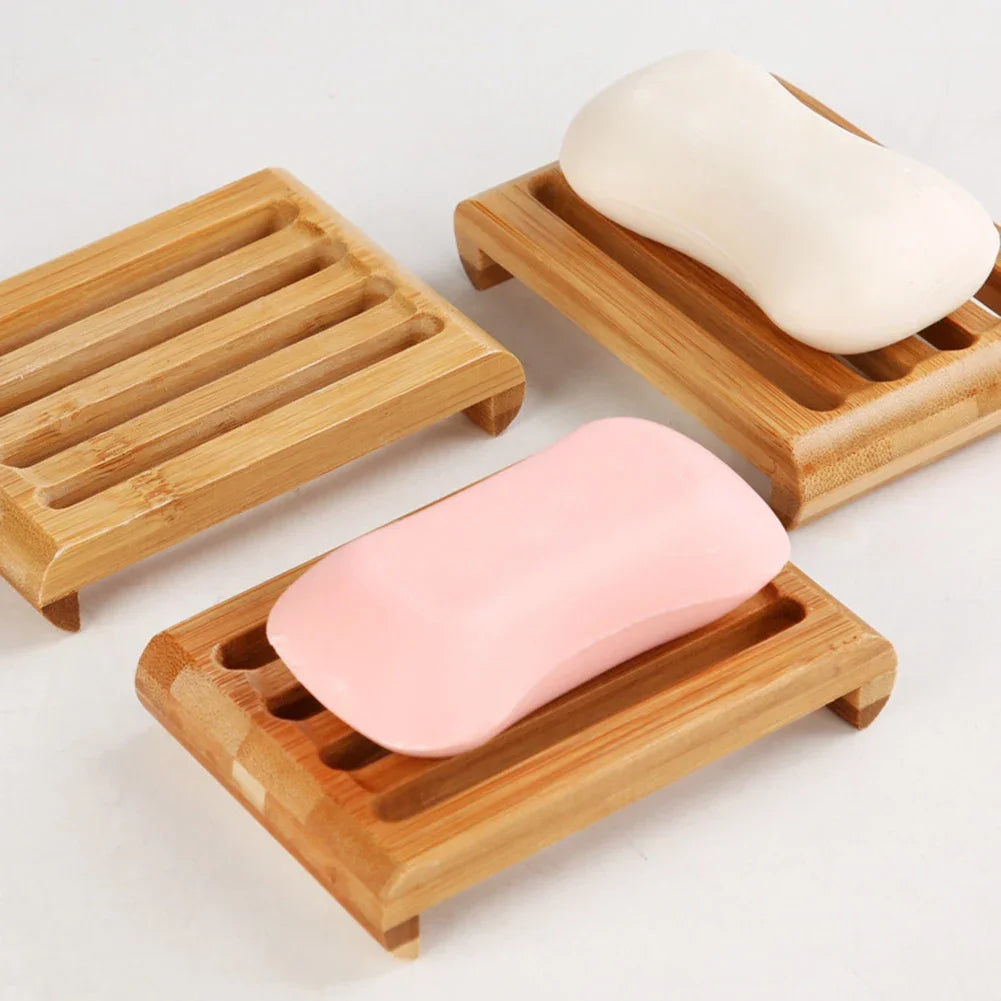 Bamboo soap dish /  soap holder