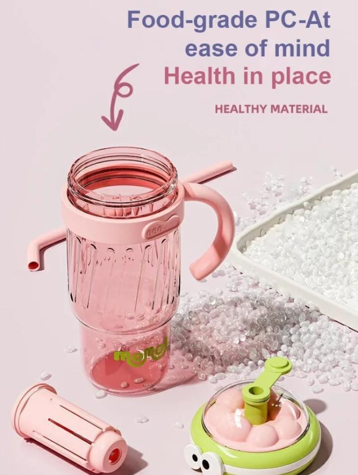 Ice-cream cup/milkshake cup with straw