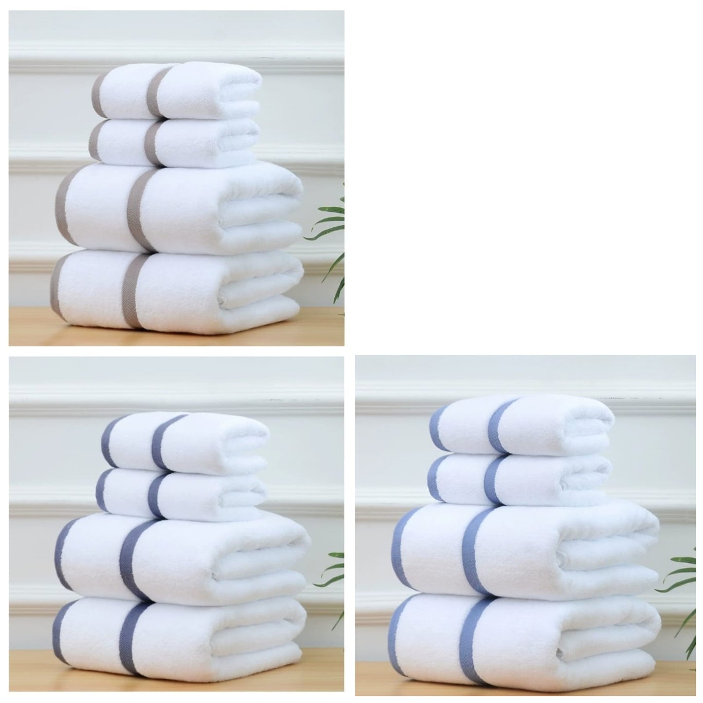 3 pcs premium quality towels