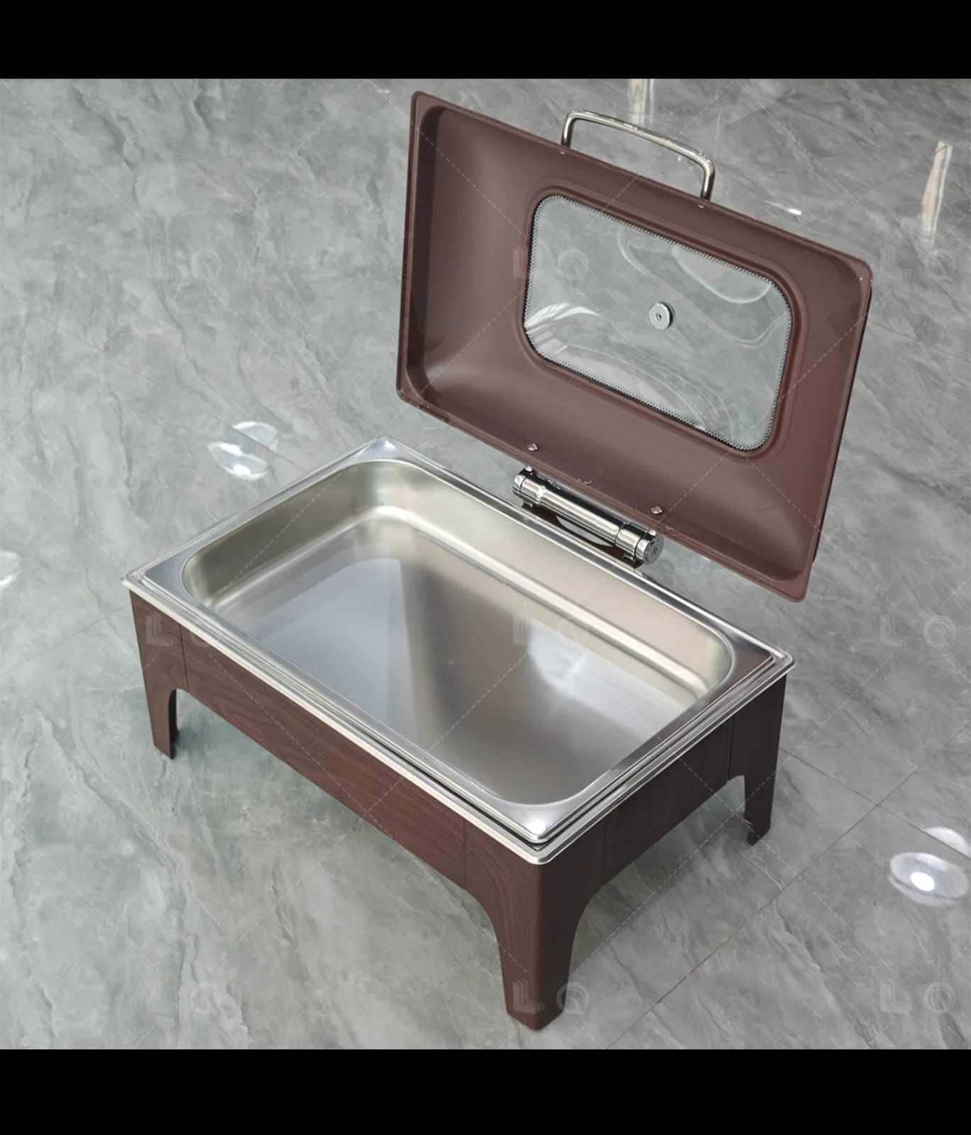 8.0L Round Chaffing Dish Hanging Buffet Food warmer.