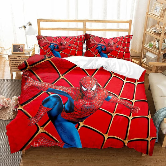 3 in 1 Cartoon Themed kids Duvet COVER Set.