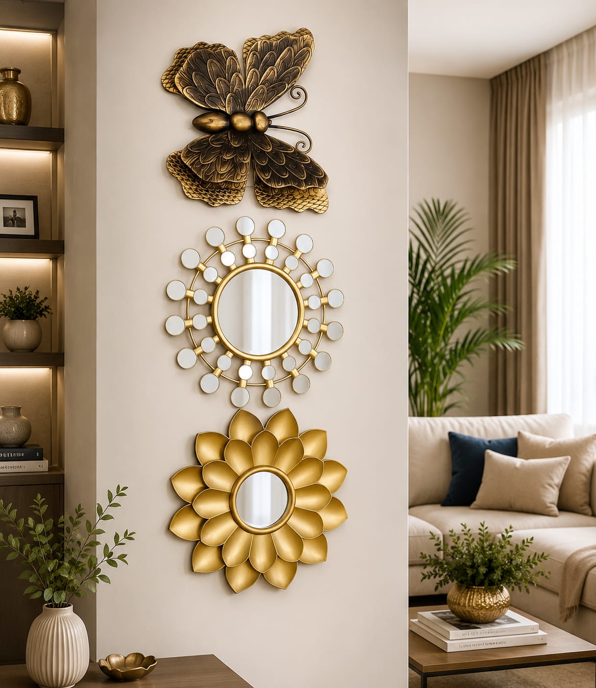 Decorative Wall hanging frame art/ Mirror