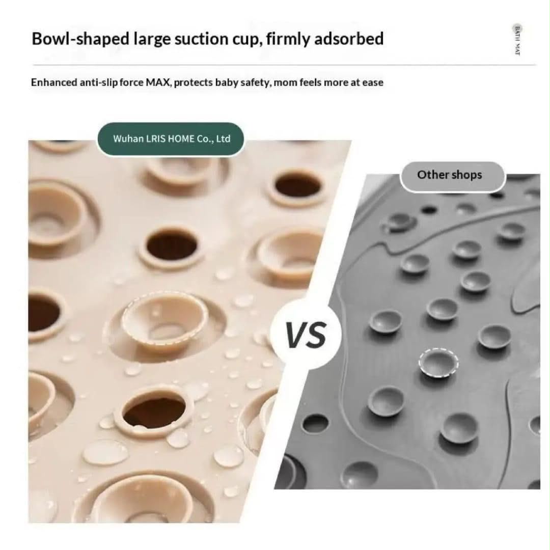 Antislip heavy duty bathroom mat