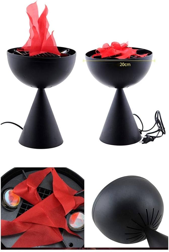 Flammen lampe wine lamp stand shape fireplace decor piece