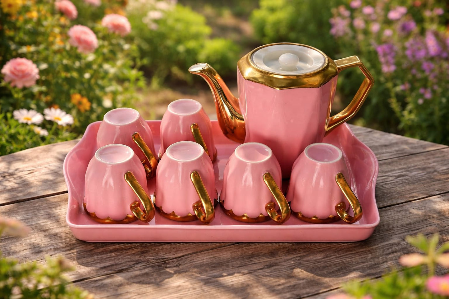 Blush Royale Tea Set