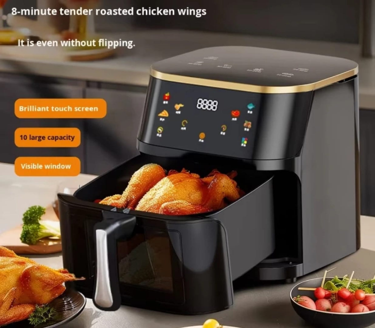 10L Touch Control Air Fryer