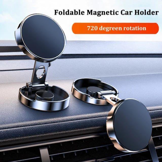 720 Degree Foldable Strong Magnetic car phone